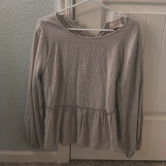 Striped Blouse - Picture 1 of 2